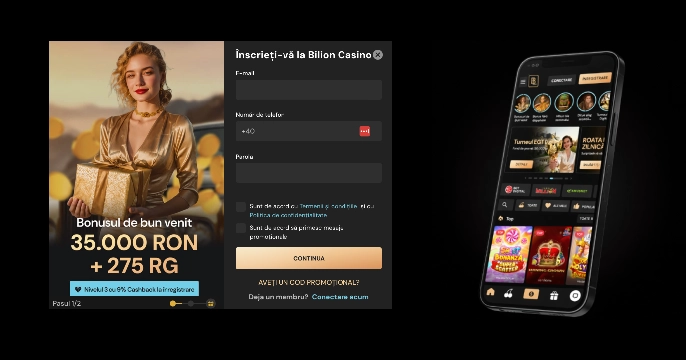 Bilion Casino reg&play